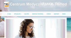 Desktop Screenshot of mkktrimed.com
